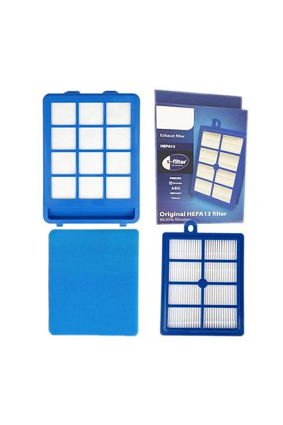 Popüler Philips Xb9155/07 Marathon - Front and Rear Hepa Filter Set