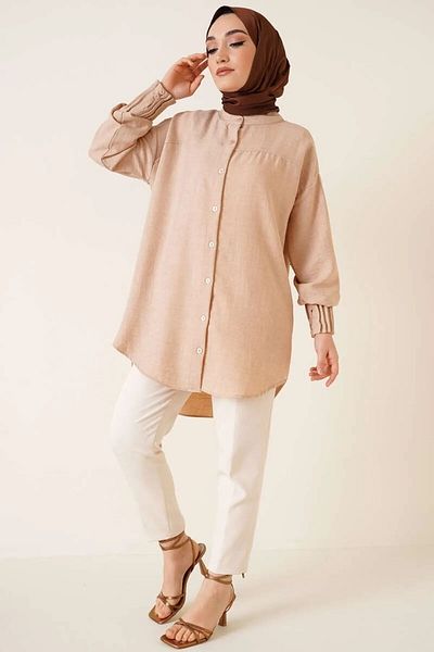 İKLİM LİFE Black Jewelled Sleeve Nevrulu Tunik
