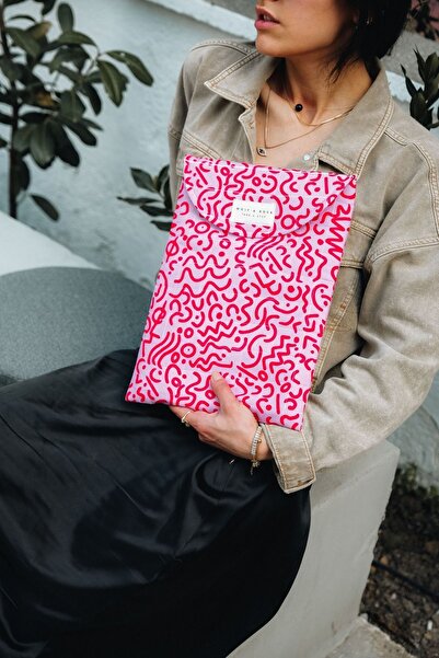 WOLF & ROCK Θήκη 13''-14'' Πολύχρωμη Καπιτονέ Συμβατή με Notebook/Tablet