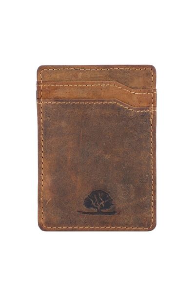 Greenburry Vintage credit card case leather 7 cm