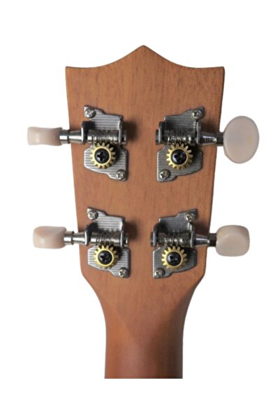 PUKA Pk10-bn Naturel Maun Soprano Ukulele Ladin Kapak (KILIF DAHİL)