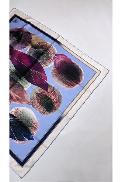 Onur وشاح - نموذج جديد للطباعة الرقمية نمط أوراق الشجر وشاح حجاب ملابس عالية ...