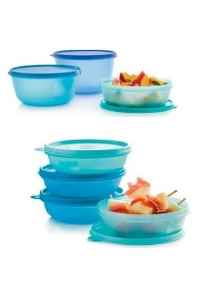 Tupperware Candy Series Storage Container Set of 6 Storage