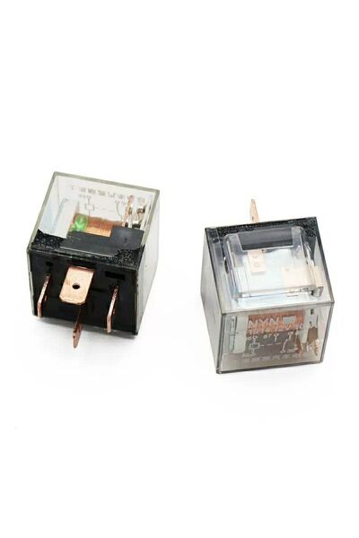 Genel Markalar Mini Role 12v 5 Uçlu 40ah Led Li Şeffaf Su Geçirmez Çift Platin