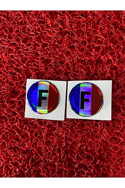 CEBECİOTO FRANCE HOLOGRAM PLAKA PULU 2 ADET STİCKER OTO-MOTO AKSESUAR