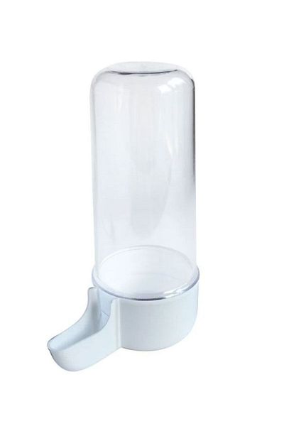 TUĞRA PET MARKET Transparent 200 ml Large Beak Water Bottle for Birds