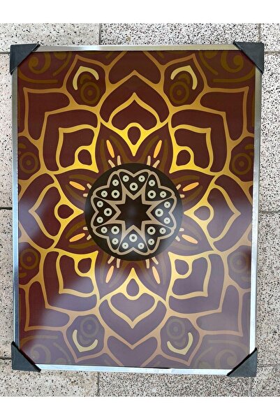 Kanaatsoba&mangal Soba Altlığı Soba Tablası 45 X 60 Cm Desenli