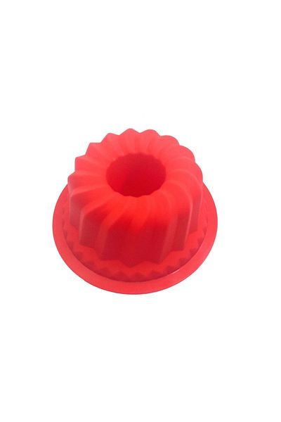 Silicorner Red Silicone Oval Cake - Mold