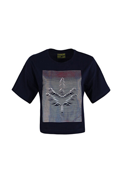 Fenerbahçe KADIN TREND HOLOGRAM BASKILI TSHIRT