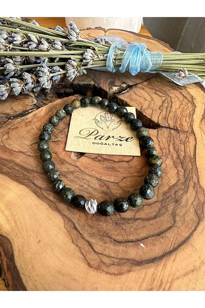 parze doğaltaş Natural Stone Serpentine Bracelet