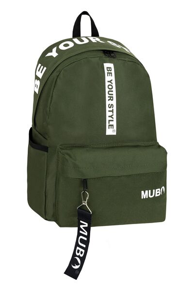 MUBO Water Resistant Backpack School Bag Be Your Khaki