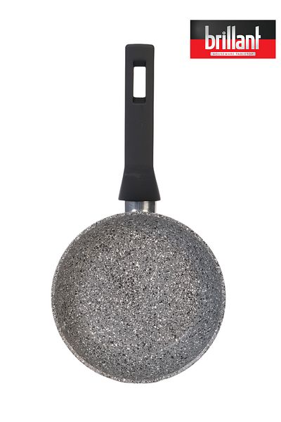 Brillant 18 cm Gray Luxury Granite Pan - Fireproof and Nonstick