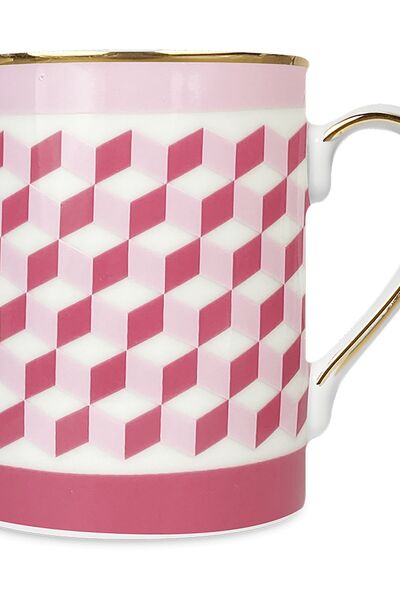 Baci Milano Firenze Mug Pembe