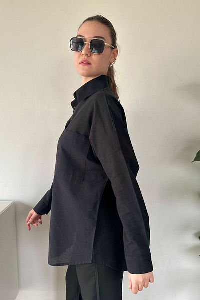 CİDDE Women's Linen Shirt