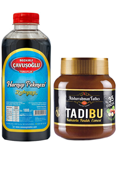 Abdurrahman Tatlıcı Tadıbu 330 Gr + Çavuşoğlu Harnup Pekmezi 1000 Gr