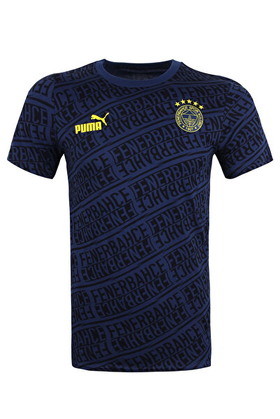 Fenerbahçe PUMA FENERBAHÇE PATTERN LACİ TSHIRT