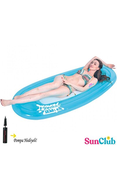 hediyecik SunClub Fileli Yetişkin Deniz ve Havuz Yatağı 176x84x20 cm