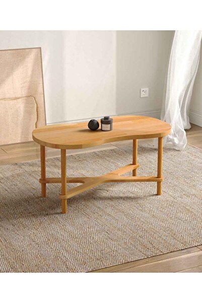 woodizy Doğal Masif Ahşap Sonsuzluk Orta Sehpa