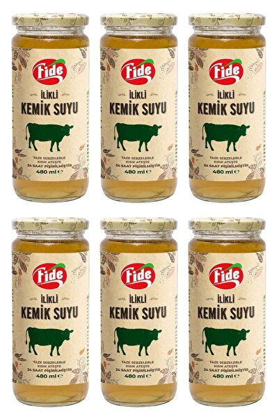 FİDE Fide Ilikli Kemik Suyu 6 X 480 Ml