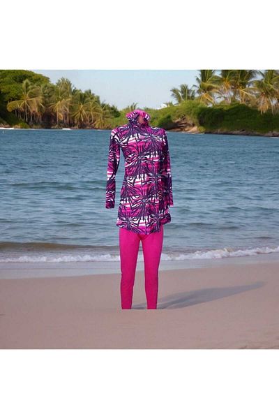 ÇEÇEN HOME 3 Piece Hijab Swimsuit - Full Covered and Lycra