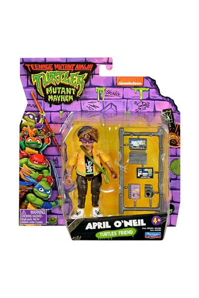 Giochi Presiozi Ninja Turtles Mutant Mayhem - Action Figure April O'Neil