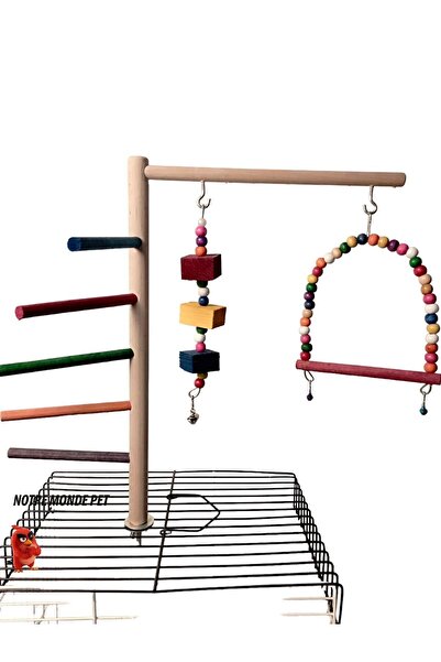 NOTREMONDEPET Ahşap kafes üstü platform