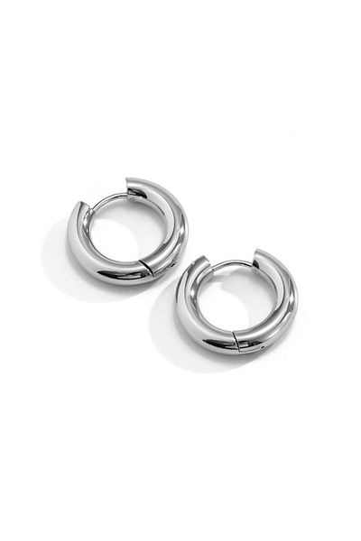 LAİKA Hoop Steel Earrings