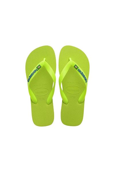 Havaianas Brazil Logo Neon Green/Lime -4149370-7344