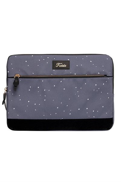 Fudela 15.6 Inch Dark Blue Paints Macbook- Laptop Bag