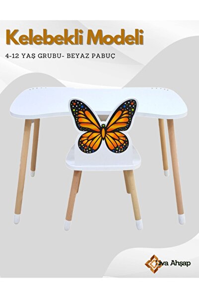 LİVA AHŞAP Çocuk Ders Çalışma Masa