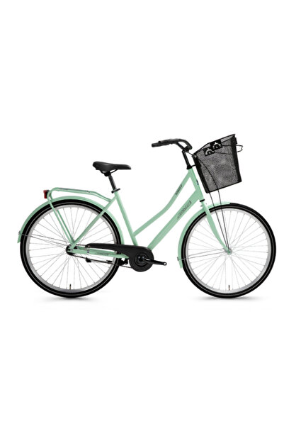 Bisan BİSAN HANDY-C ŞEHİR BİSİKLETİ 52 CM VİTESSİZ 28 JANT MİNT YEŞİL SİYAH