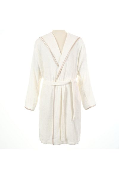 Marie Claire Λευκό μπουρνούζι Sıennabambu - L-XL MC 063573