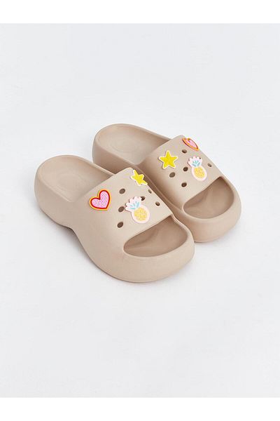 LC Waikiki Papuci de damă cu o singură bandă cu model LCW STEPS
