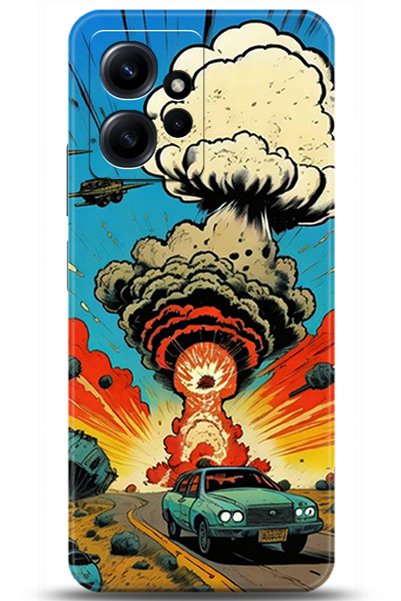 adveksiyon Xiaomi Redmi Note 12 Case Hd Printed Case - Followed Institution 5361