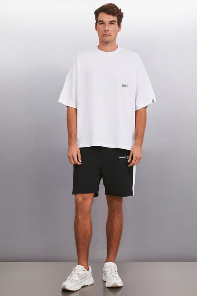 GRIMELANGE ALVARO Men's White Regular T-Shirt - 100% Cotton