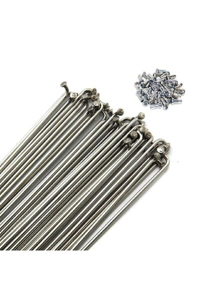 İthal Jant Teli 2mm Krom Kaplama 36 Adet 255mm