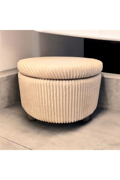 pufftable orta sehpa sandık puf bir arada antrasit ayak