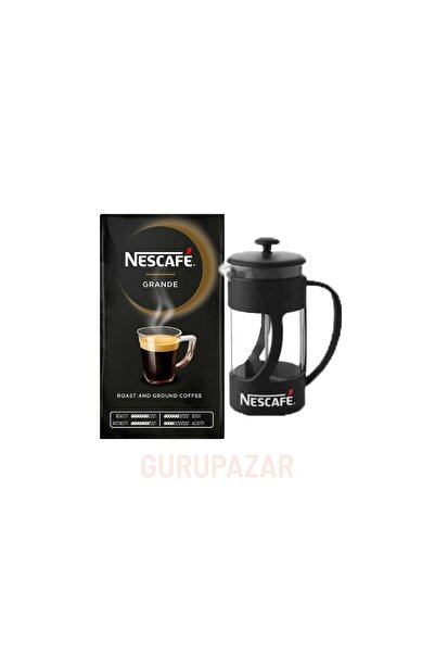 Nescafe Grande 500gr + French Press Hediye