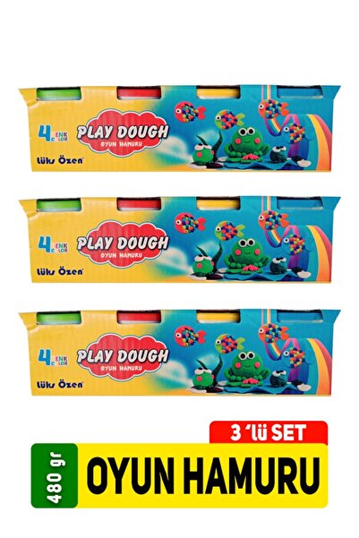 GONG YAYINCILIK Play Dough Mini Oyun Hamuru Ekonomik Set 480 gr