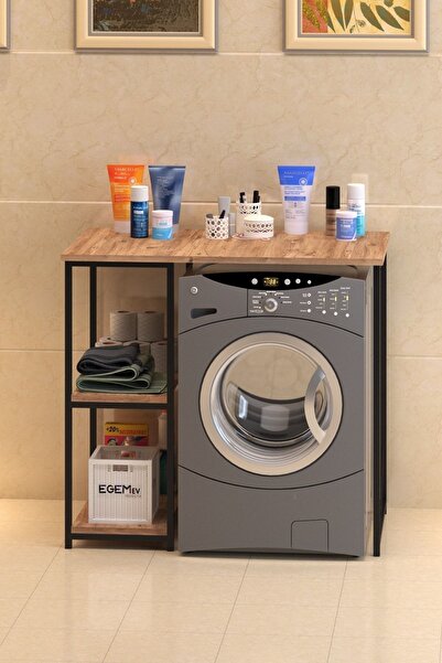 EGEMEV Camaşır Makınası Kurutmalık Bulaşık Makina Duzenlıyıcı Banyo Düzenlıyici Mutfak Düzenliyici