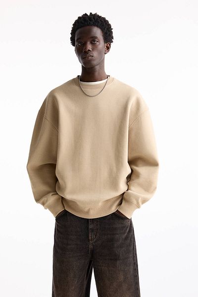 Pull & Bear Bisiklet yaka basic sweatshirt