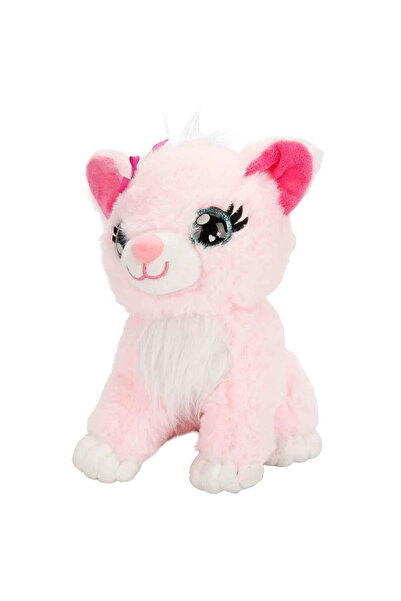 Sunman Cutekins Taşıma Çantalı Peluş Pembe Kedi Meow