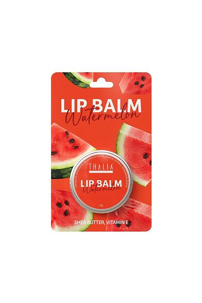 Thalia Watermelon Flavored Lip Balm with Intensive Moisturizing Effect 12gr
