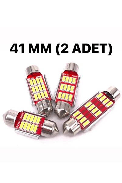 SİSA SENİSTESENAL Sofit Led Canbus C5w Tavan Plaka Ampül 41mm 2 Adet