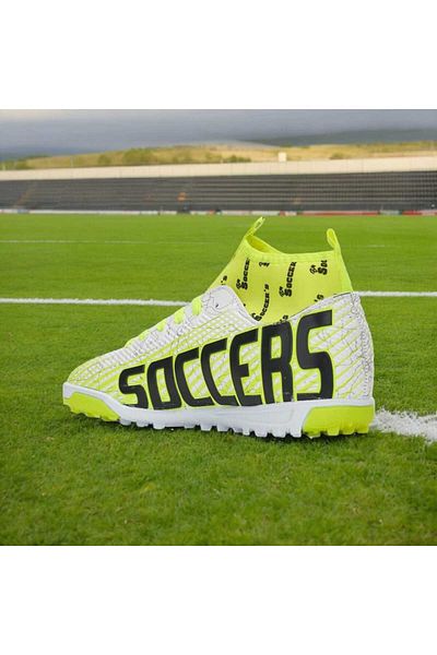 GGO Futbol Boys' Football Cleats - for Astroturf and Field, Sports Shoes with Socks
