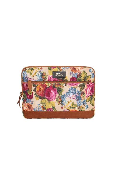 Fudela Macbook Flowers 13-14 ιντσών - Τσάντα Laptop