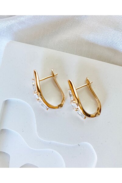 Pukka Collection Shesra VIP Rodyum kaplama Küpe