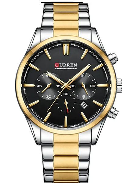 Curren Men's Chrono Steel Cord Wristwatch - FBNCRRN 844601