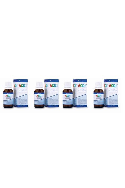 Berko Acd3 Drops - 20 Ml Vitamin Supplement, Pack of 4