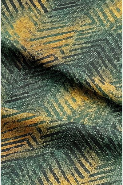 CANİLA Digital Printed Background Curtain Single Wing 140 X 270 cm Edge Fold Stitched